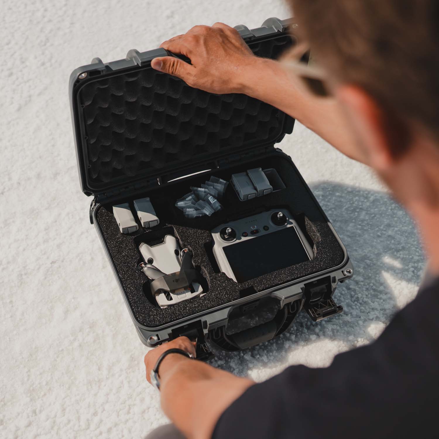 NANUK cases are designed with precision-cut foam inserts, ensuring your drone and its accessories are securely held in place, minimizing movement during transport.