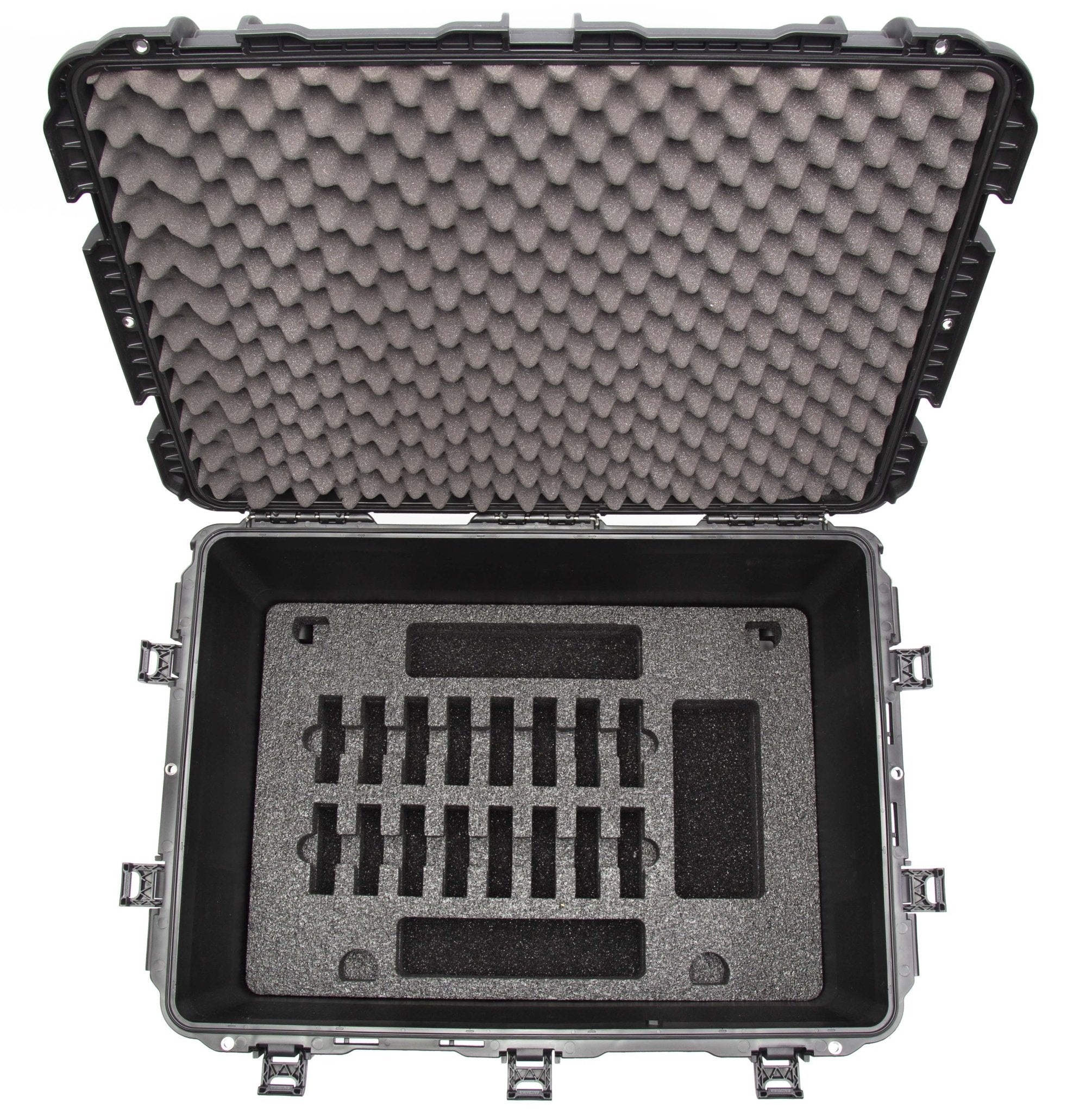 Nanuk 975 for DJI Inspire 3 front view empty bottom tray Nanuk 975 for DJI Inspire 3 front view empty bottom tray