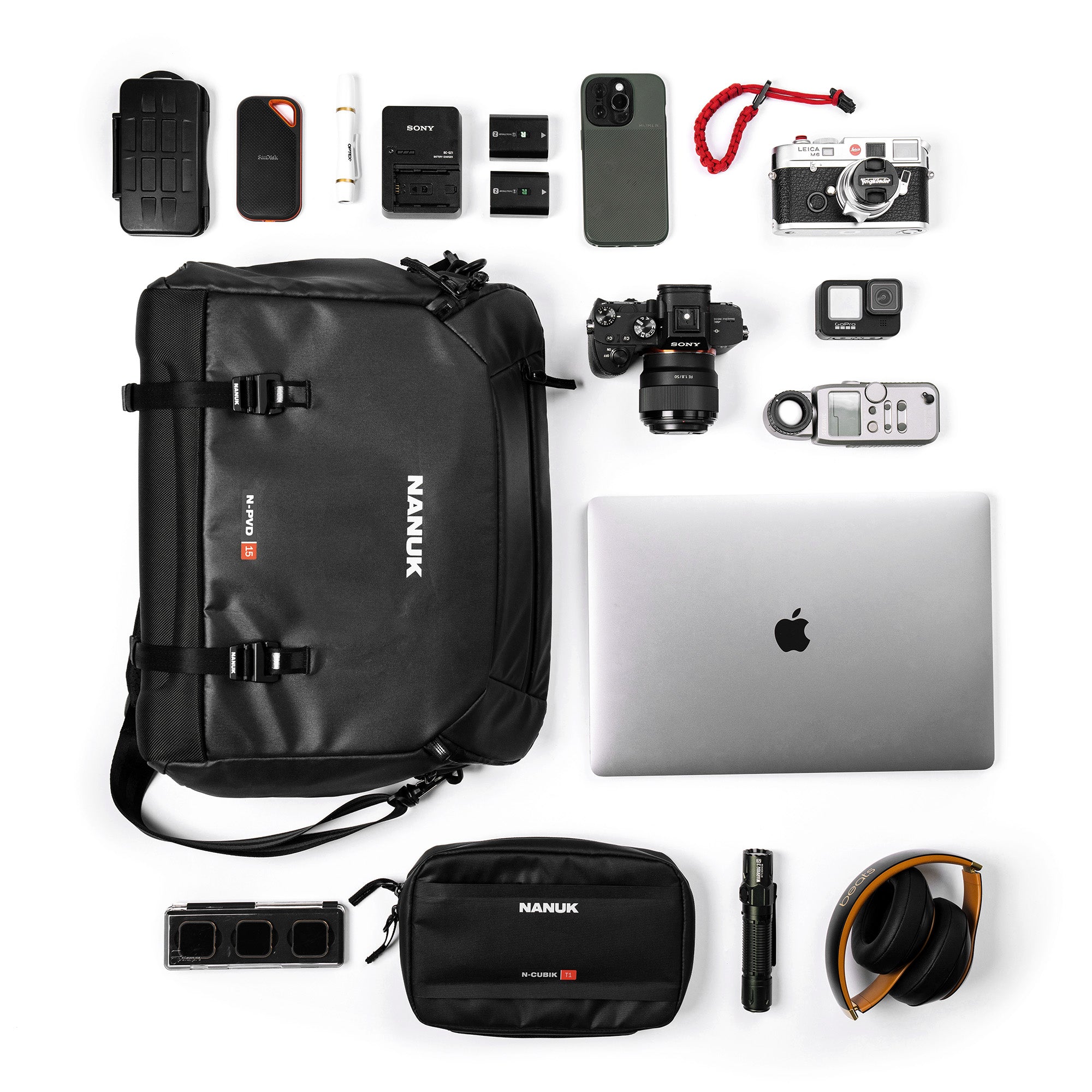 Compact, lightweight and entirely padded, the Nanuk N-PVD messenger bag Compact, lightweight and entirely padded, the Nanuk N-PVD messenger bag