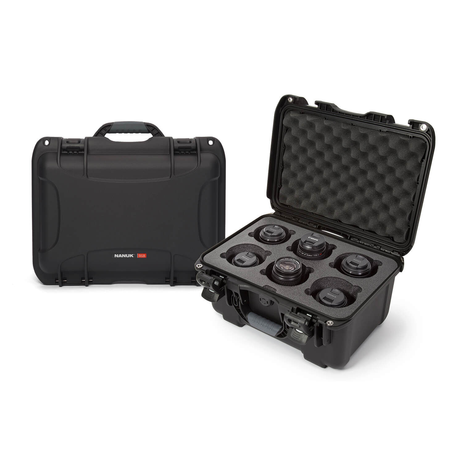 NANUK 918 6-LENS Case-Camera Case-Black-NANUK NANUK 918 6-LENS Case-Camera Case-Black-NANUK