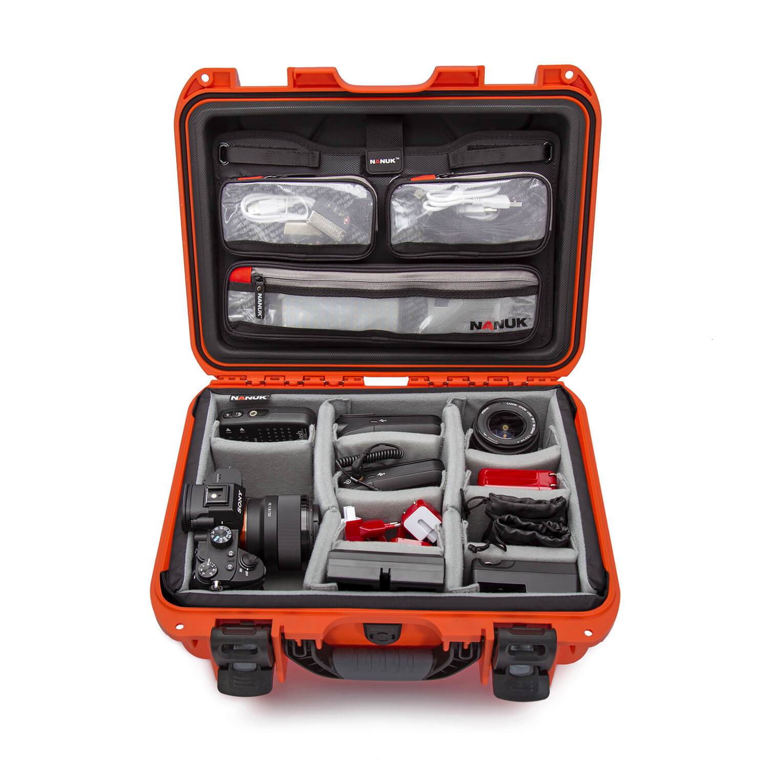 NANUK 920 Pro Photo Kit-Camera Case-Orange-NANUK NANUK 920 Pro Photo Kit-Camera Case-Orange-NANUK