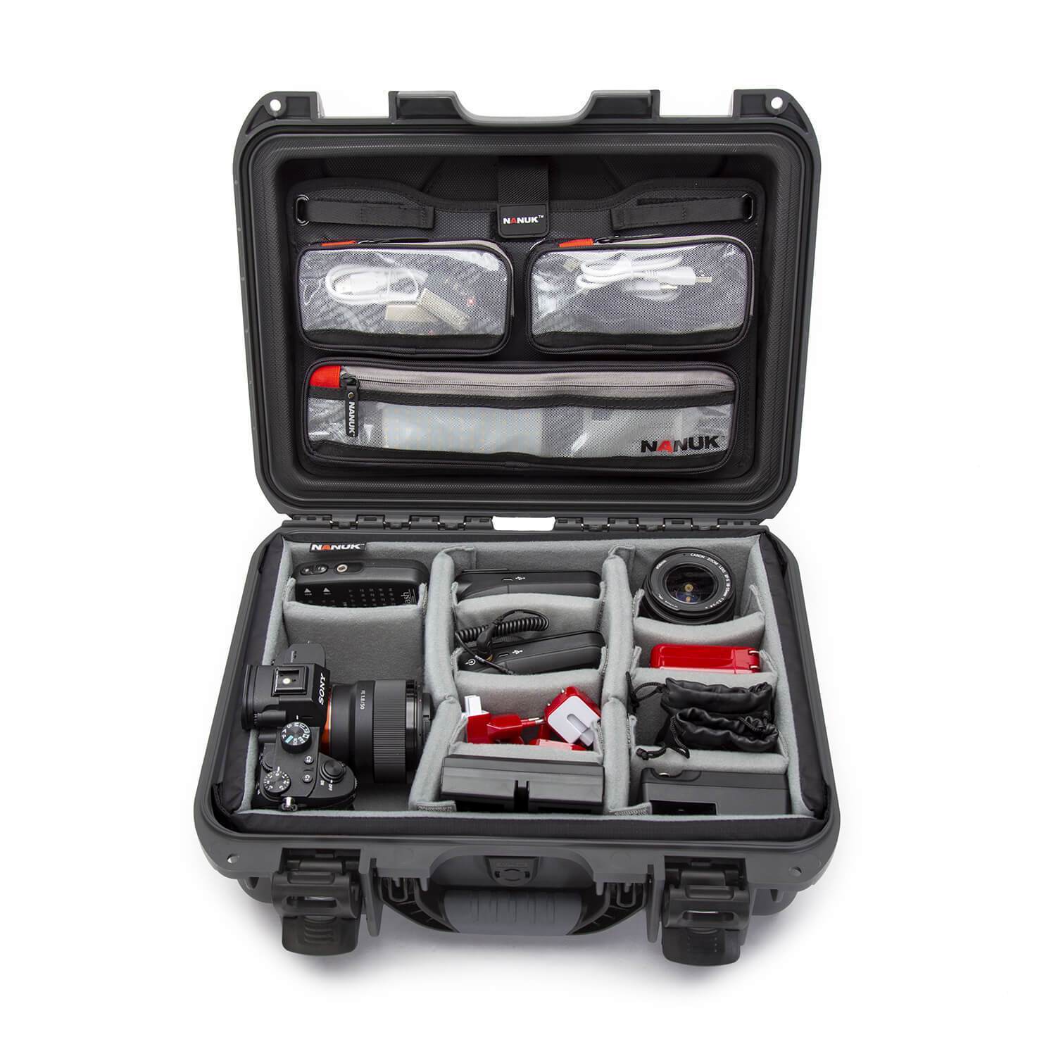 NANUK 920 Pro Photo Kit-Camera Case-Graphite-NANUK NANUK 920 Pro Photo Kit-Camera Case-Graphite-NANUK