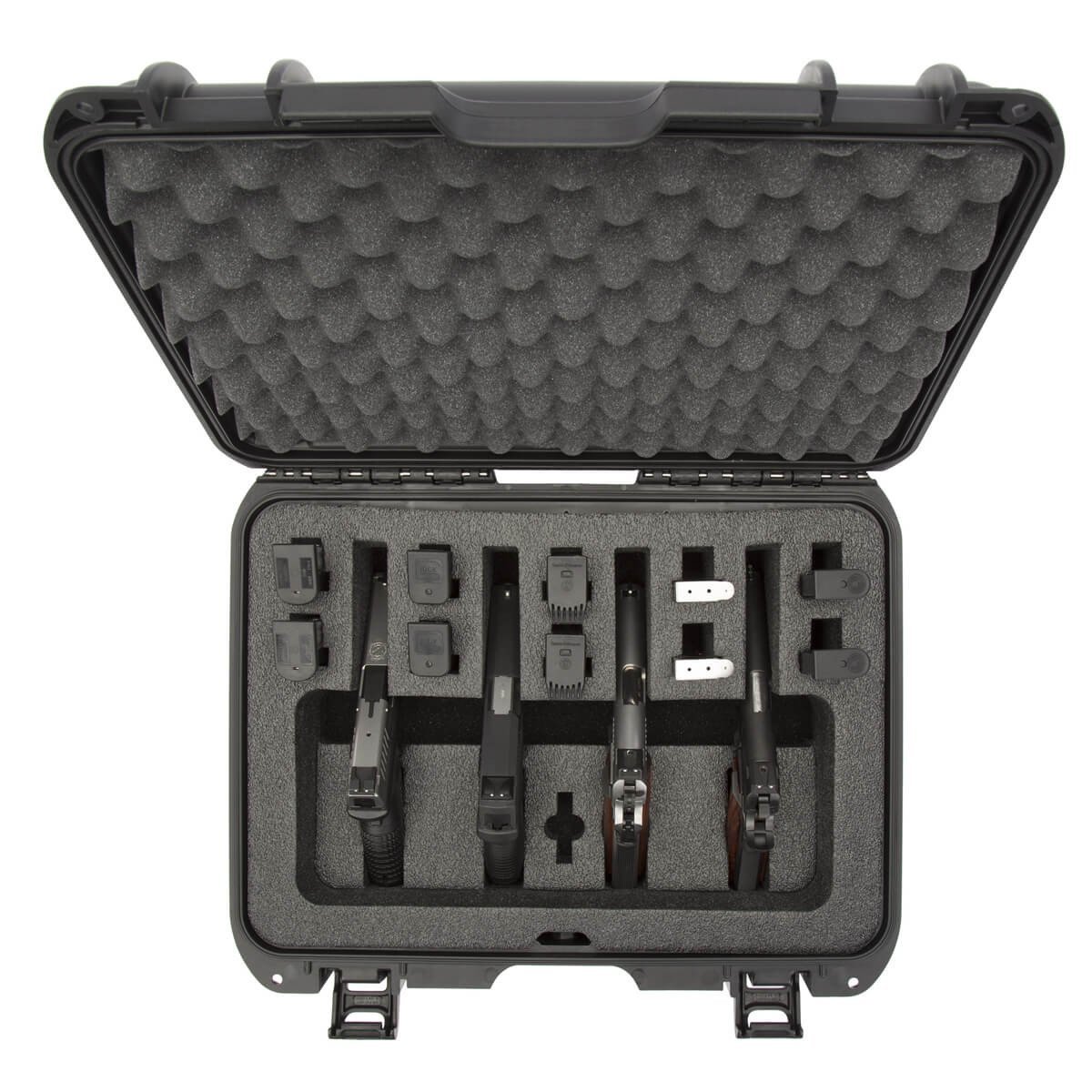 LARGE Custom Pistol Case with Double EPE Pick & Pluck Cubed Foam