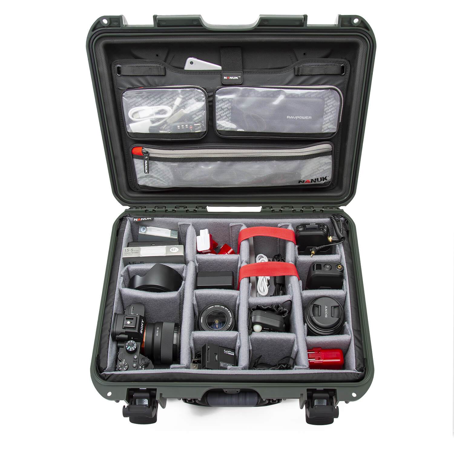NANUK 930 Pro Photo Kit-Camera Case-Black-NANUK NANUK 930 Pro Photo Kit-Camera Case-Black-NANUK