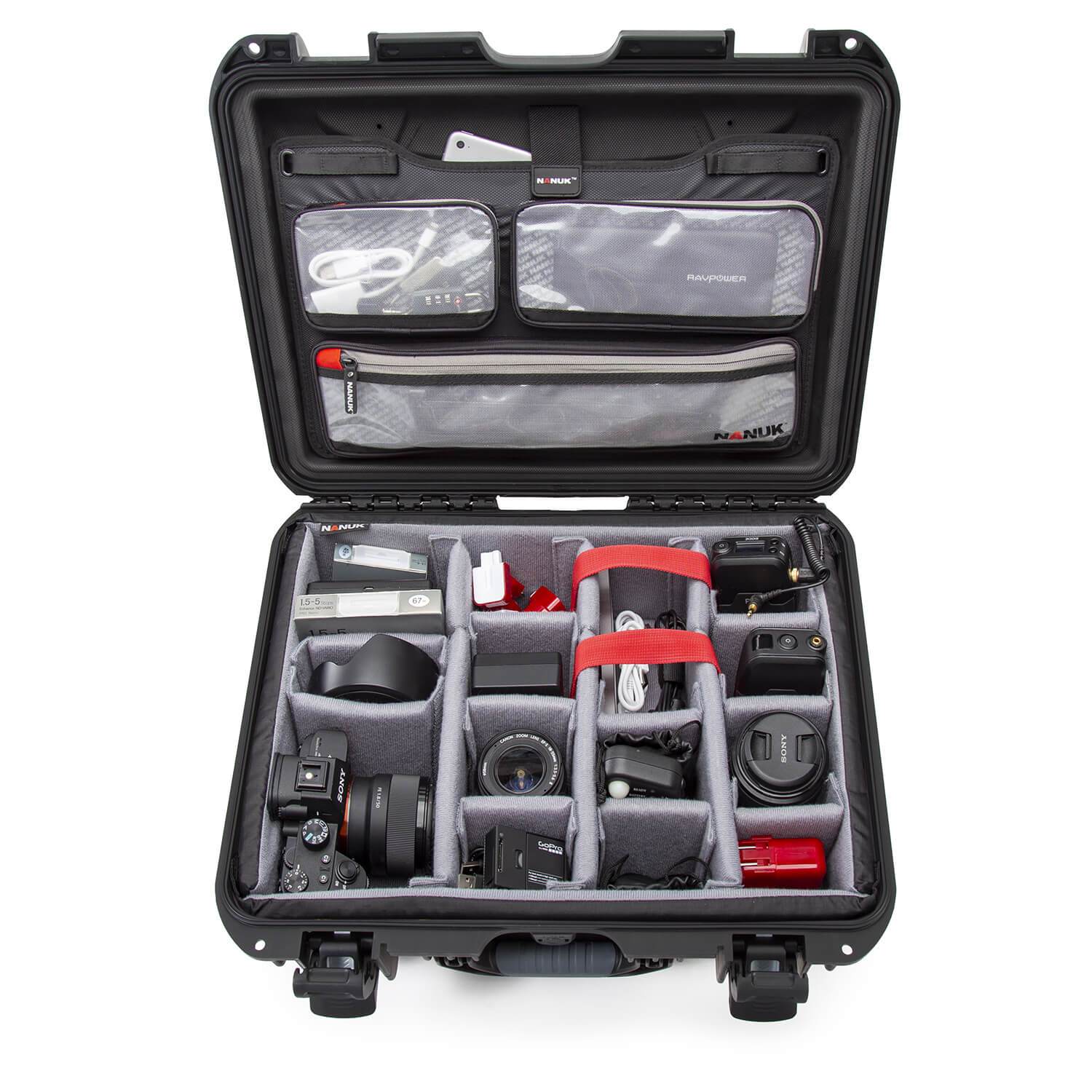 NANUK 930 Pro Photo Kit-Camera Case-Black-NANUK NANUK 930 Pro Photo Kit-Camera Case-Black-NANUK