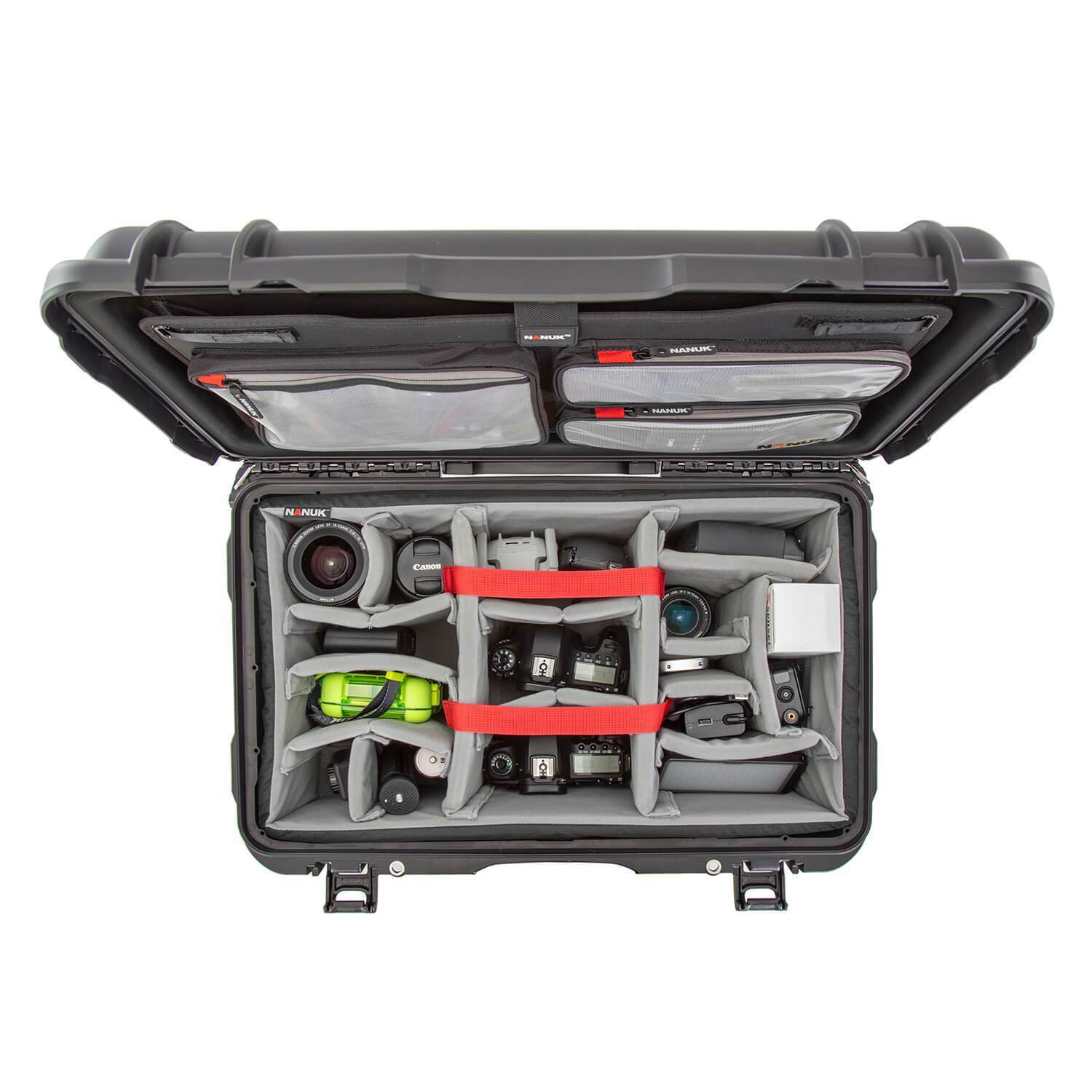 NANUK 938 Pro Photo Kit-Camera Case-Black-NANUK NANUK 938 Pro Photo Kit-Camera Case-Black-NANUK