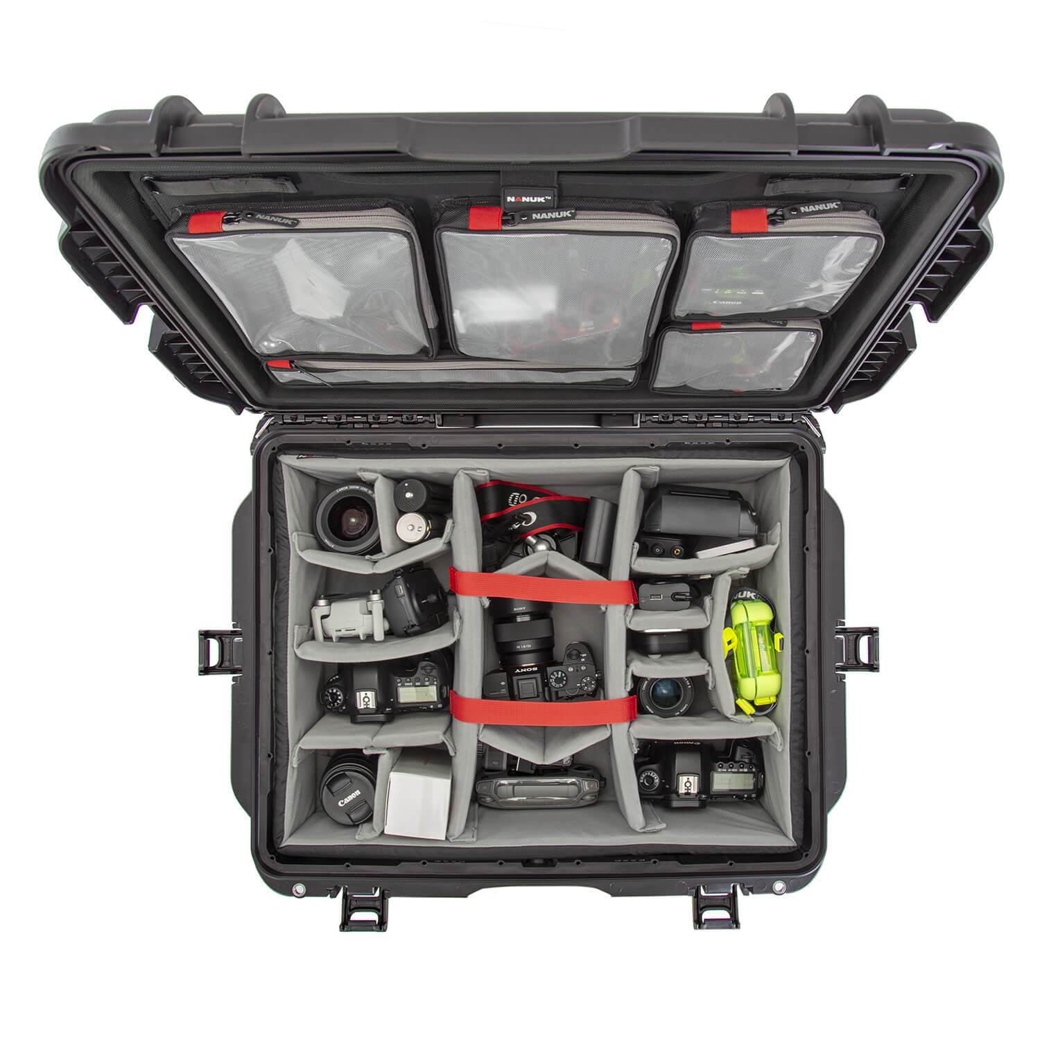 NANUK 955 Pro Photo Kit-Camera Case-Black-NANUK NANUK 955 Pro Photo Kit-Camera Case-Black-NANUK