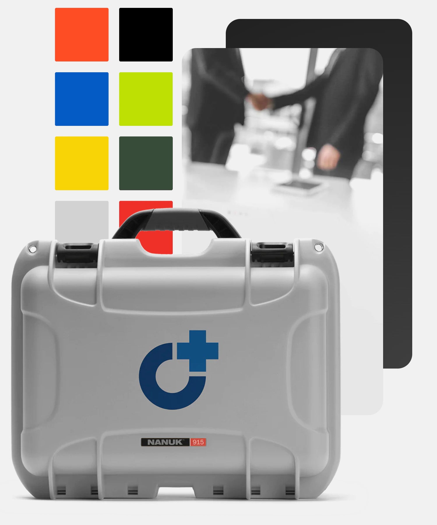 Serious protection doesn’t have to be boring. Our smart and sleek cases make sure your medical equipment looks as great as it works. So you always make an impression, whether you’re in front of hospital administrators, purchasing personnel, doctors, nurses, patients or other decision makers.
