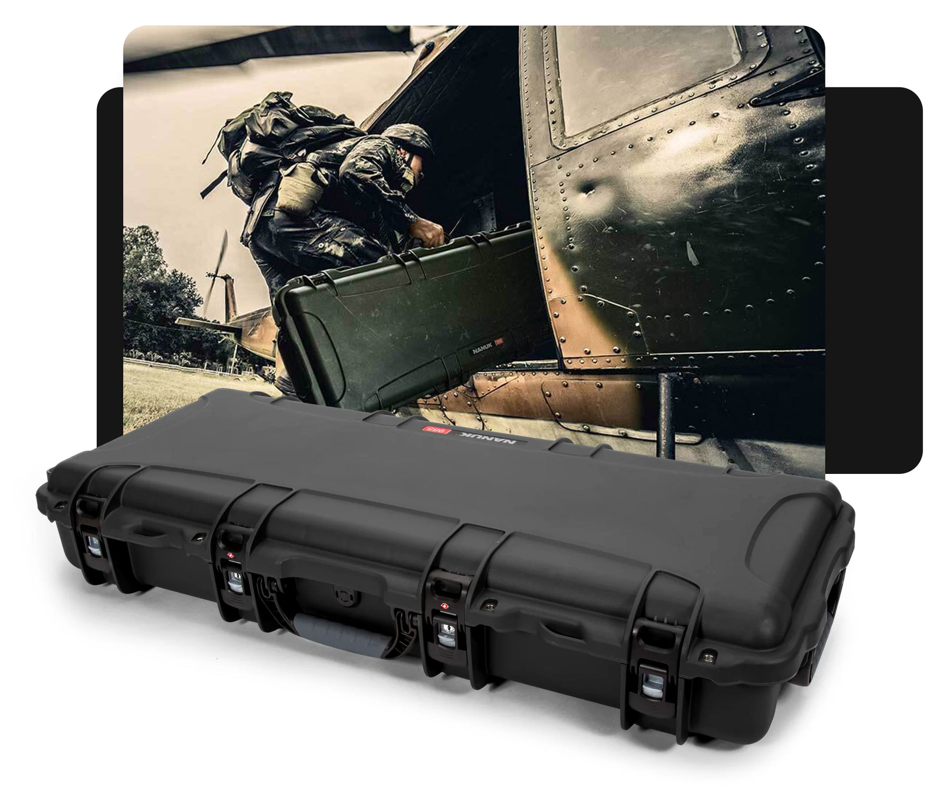 Custom Hard Cases for Military Gear & Firearms – NANUK