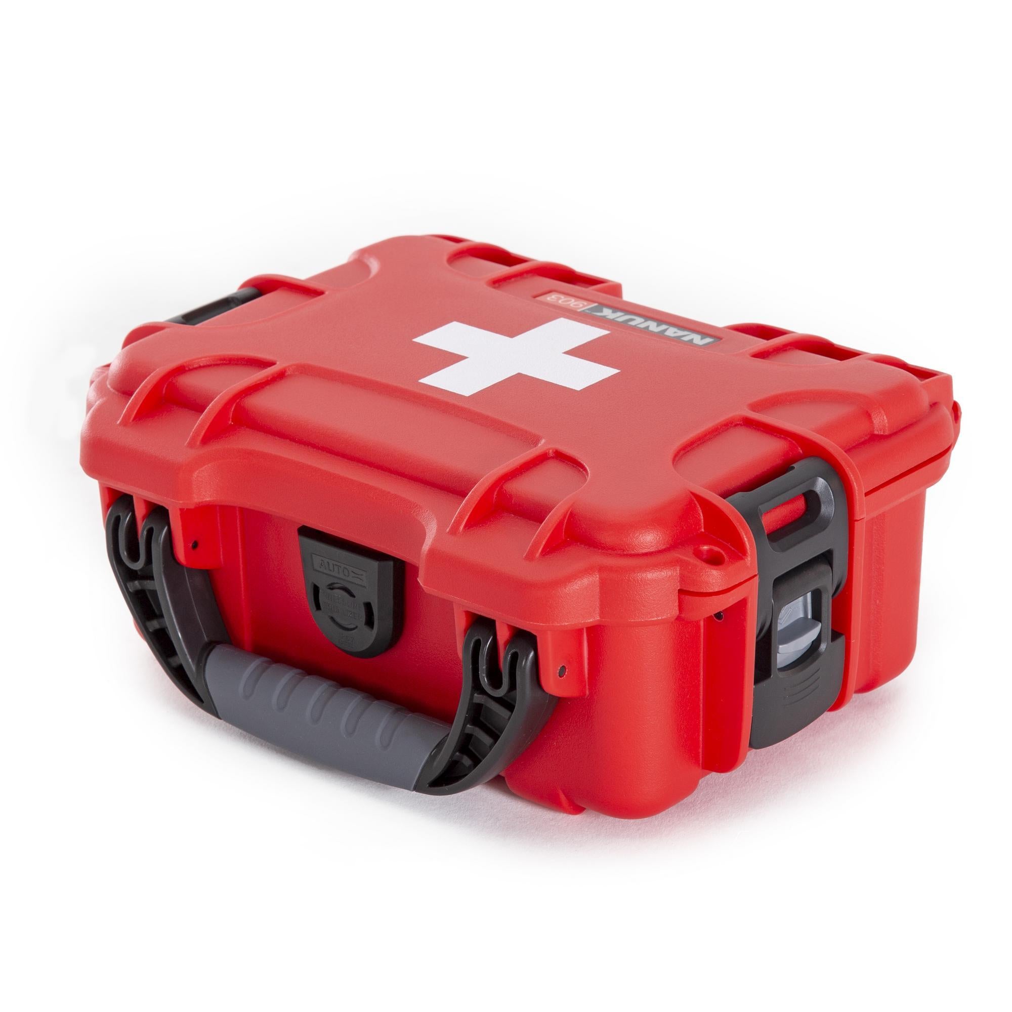 NANUK 903 First Aid Kit with Medical Supplies