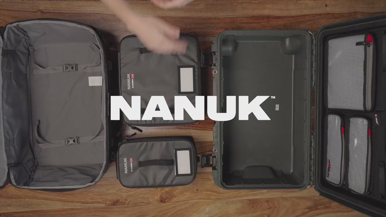 Video showing NANUK Bags and HardCases possibilities with the N-CUBIKs configurations