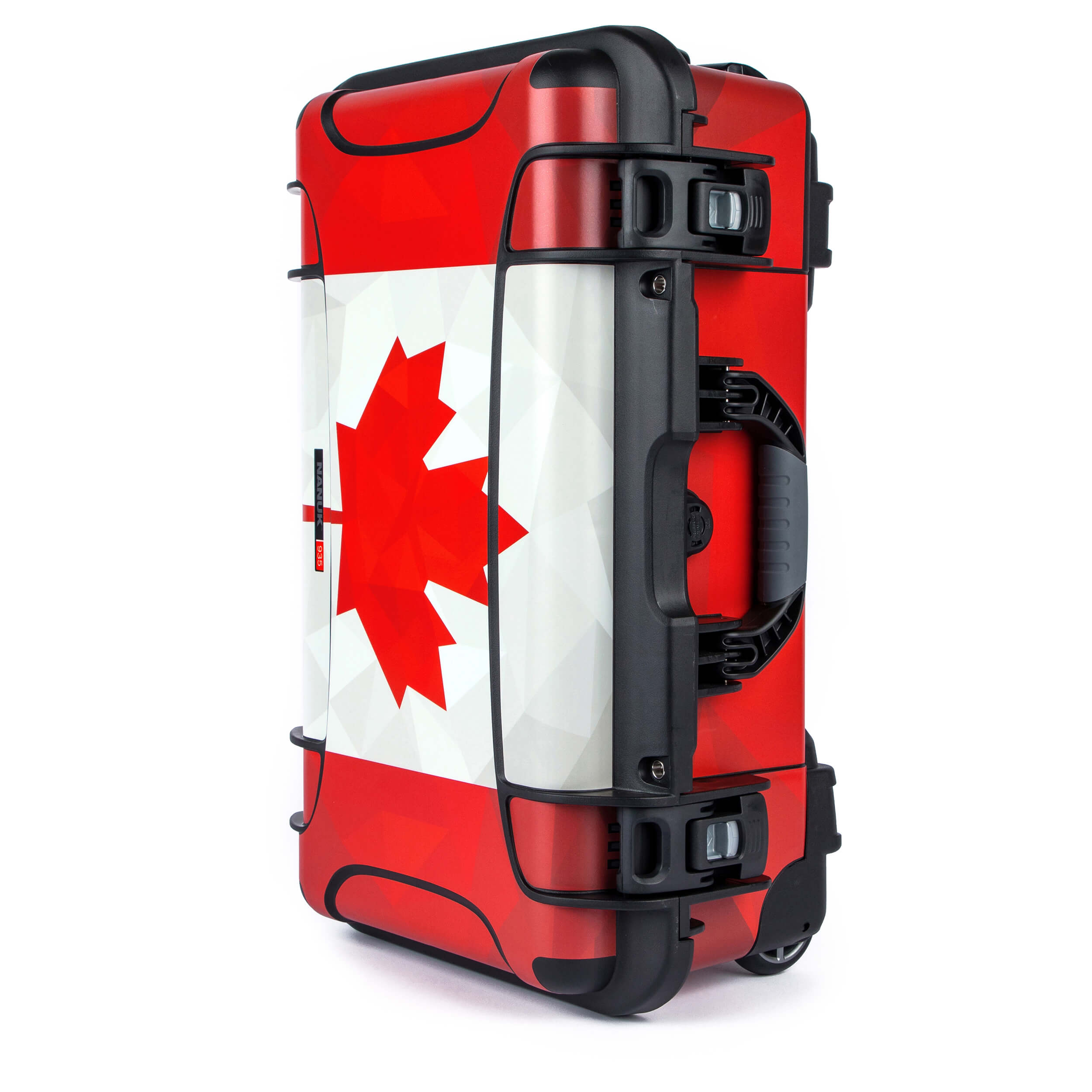 Nanuk 935 with Canadian flag skin Standing view