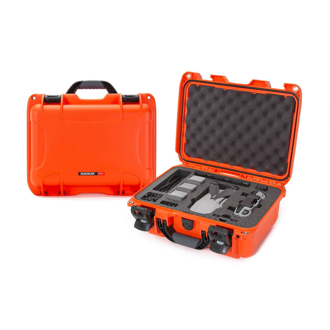 NANUK 915 For DJI Mavic Air 2 Fly More-Drone Case-Orange-NANUK