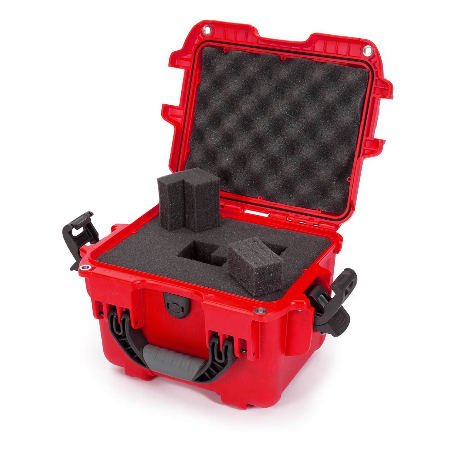 NANUK 908-Nanuk Case-Red-Cubed Foam-NANUK