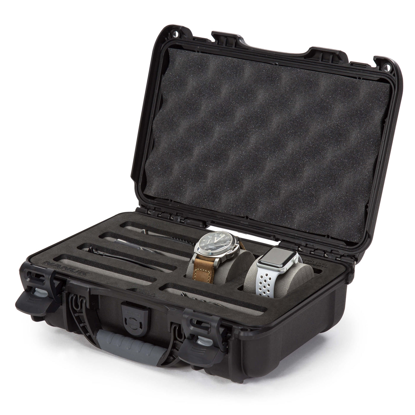 NANUK 909 2 Watches 5 Knives Case