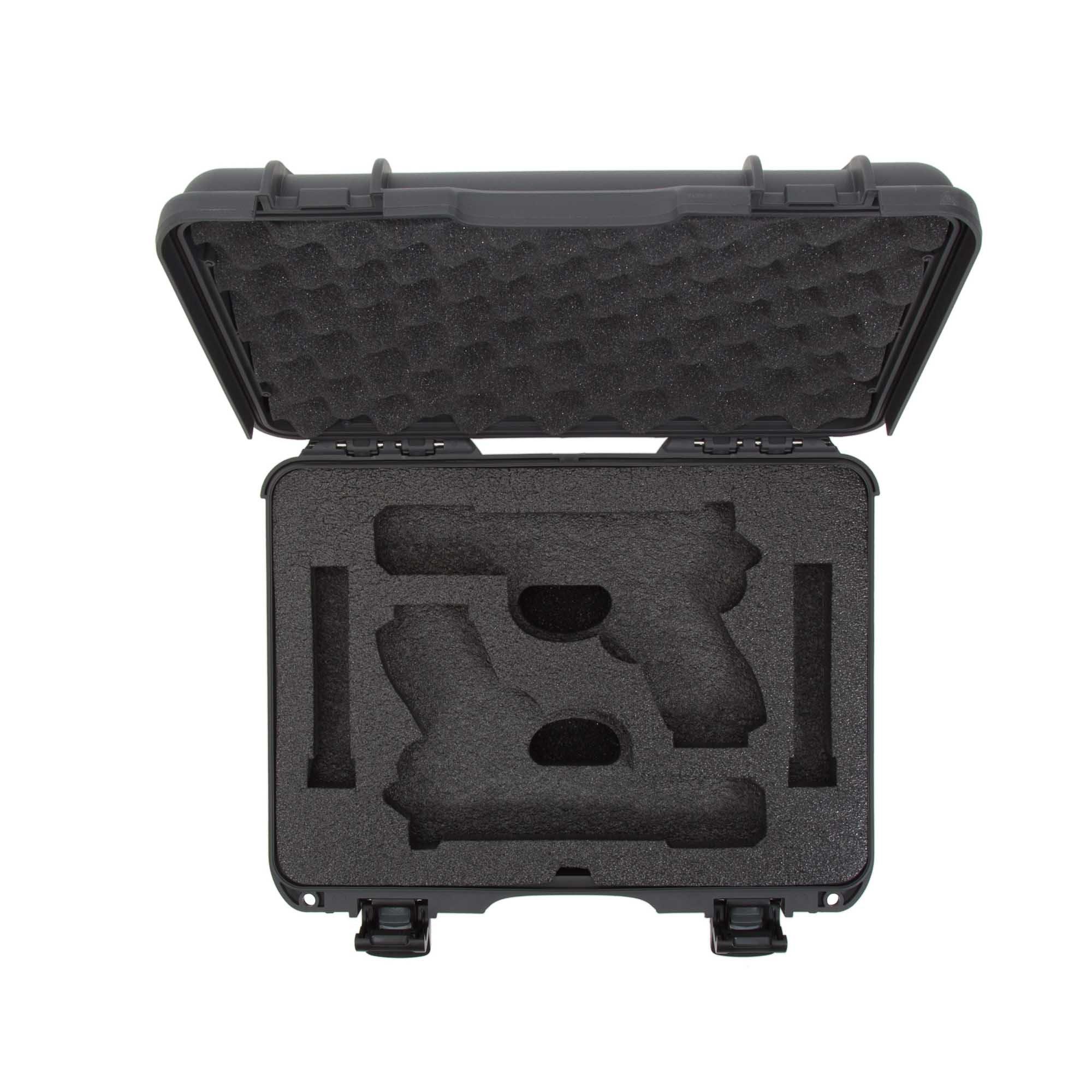 NANUK 910 2UP Glock Gun Case-Gun Case-Graphite-NANUK