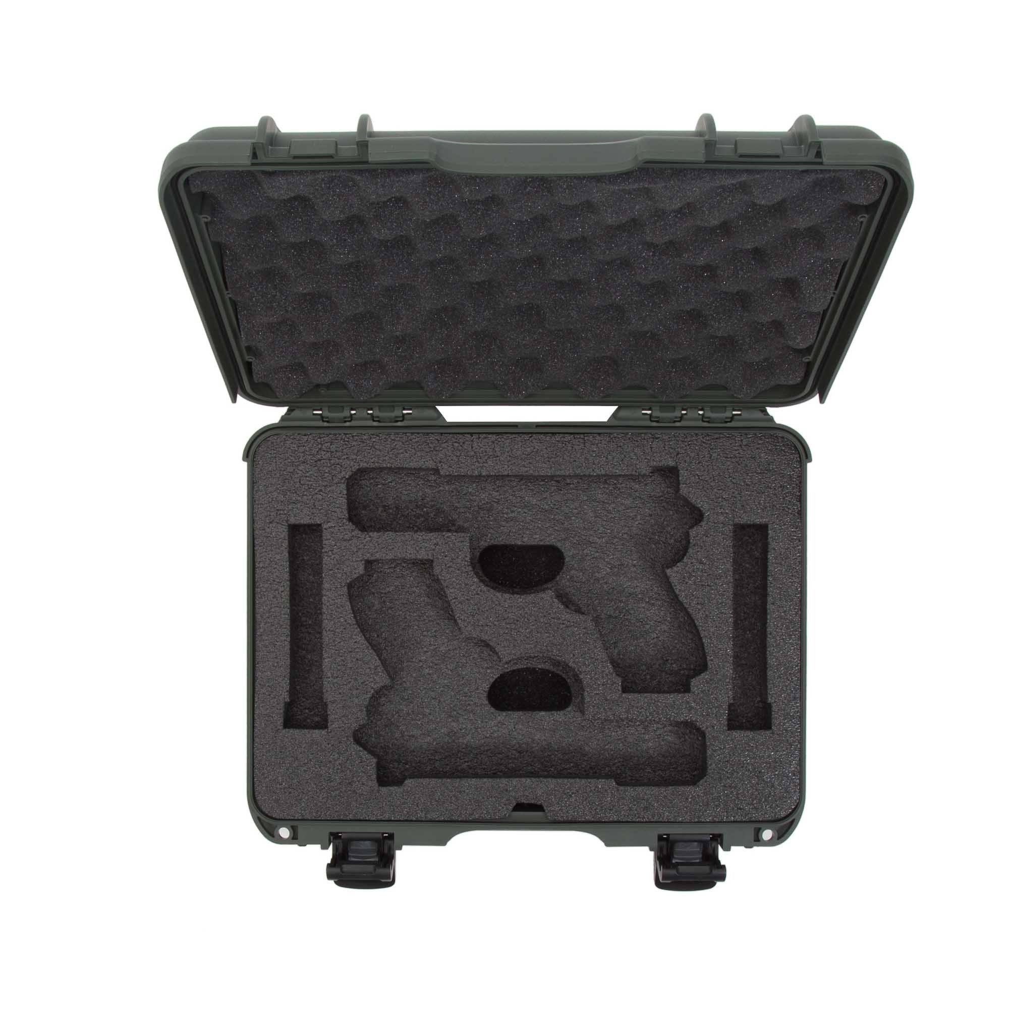 NANUK 910 2UP Glock Gun Case-Gun Case-Olive-NANUK