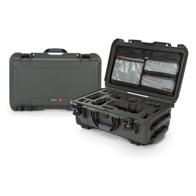NANUK 935 For Sony A7R-Camera Case-Olive-Lid Organizer-NANUK