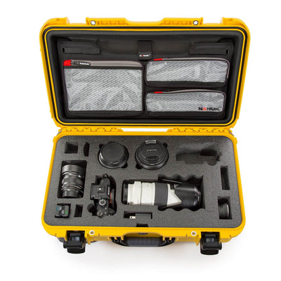 NANUK 935 For Sony A7R-Camera Case-Black-Lid Organizer-NANUK