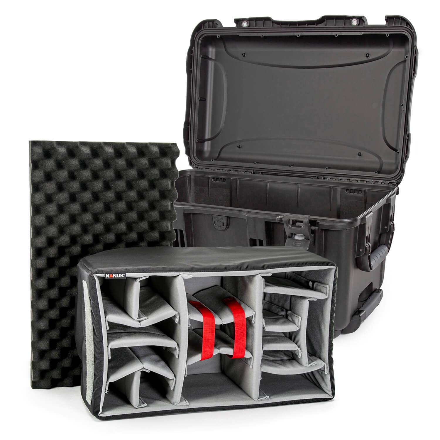 NANUK 938-Nanuk Case-Black-Padded Divider-NANUK