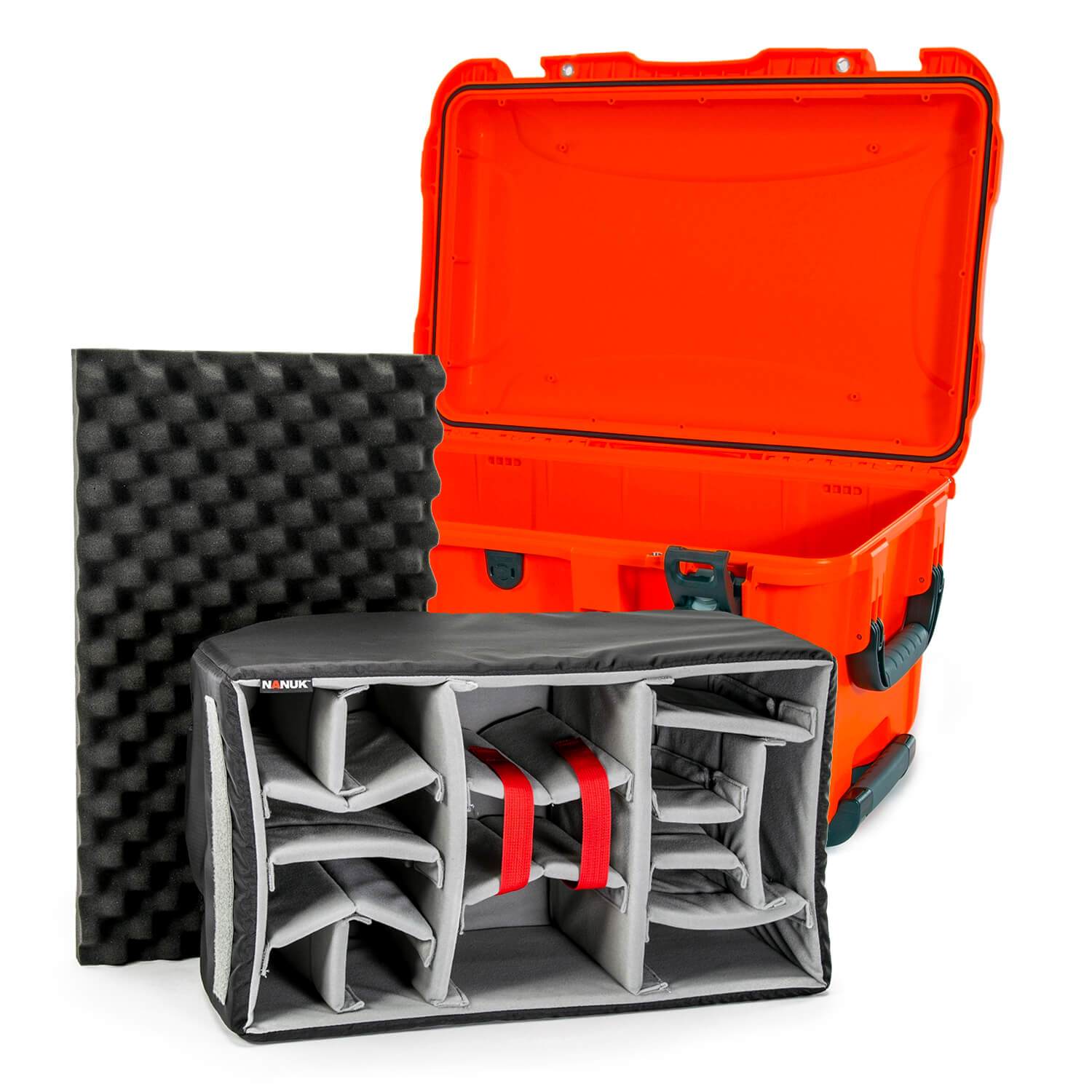 NANUK 938-Nanuk Case-Orange-Padded Divider-NANUK