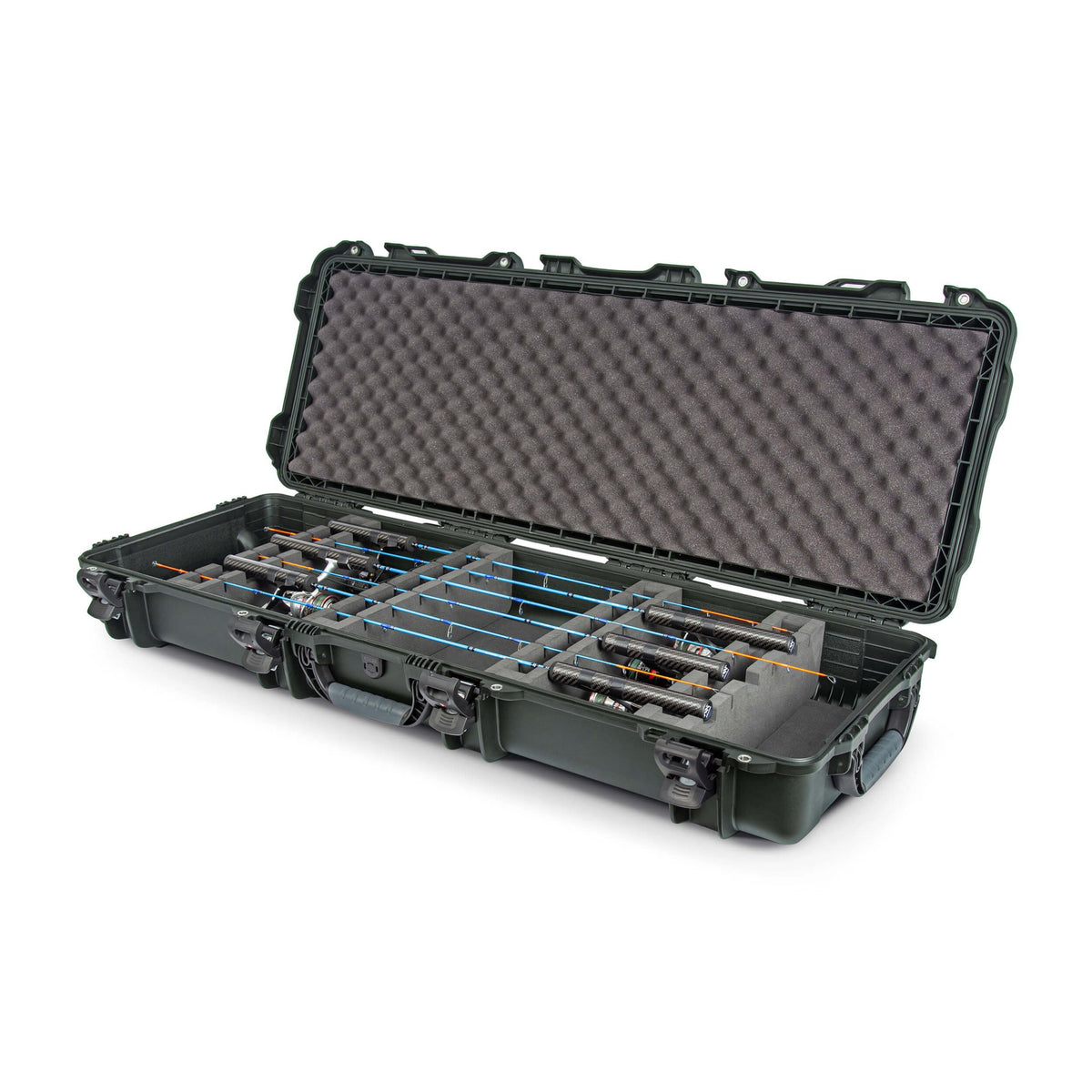 Nanuk 990 For Ice Fishing Rods Olive