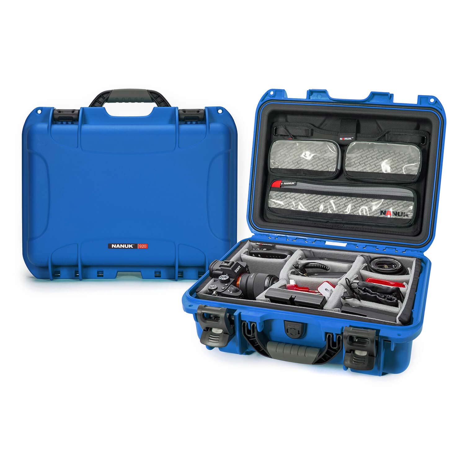 NANUK 920 Pro Photo Kit-Camera Case-Blue-NANUK